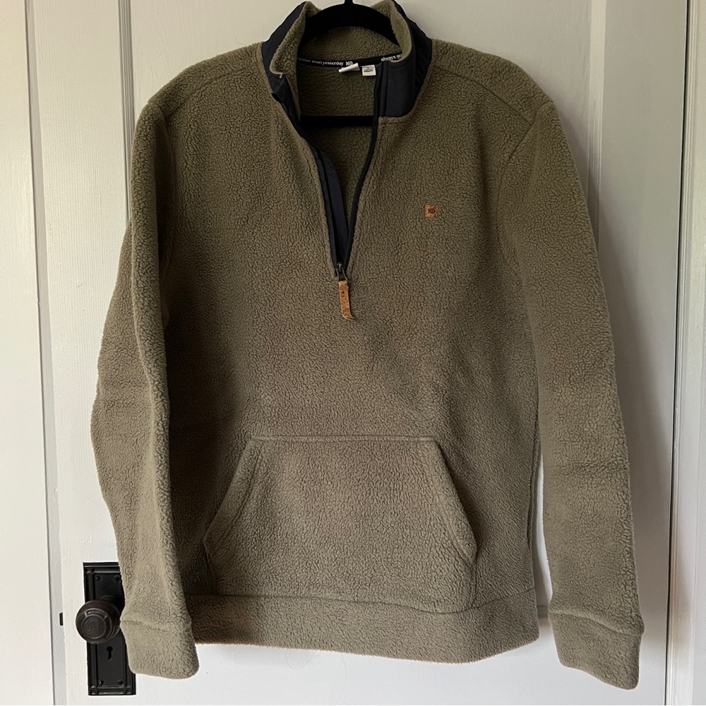 Green Half Zip Fleece